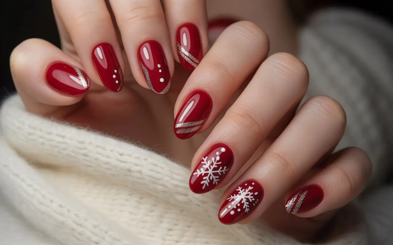Червоні Зимові Нігті 2026: 49 Ексклюзивних Дизайнів для Холодного Сезону!
