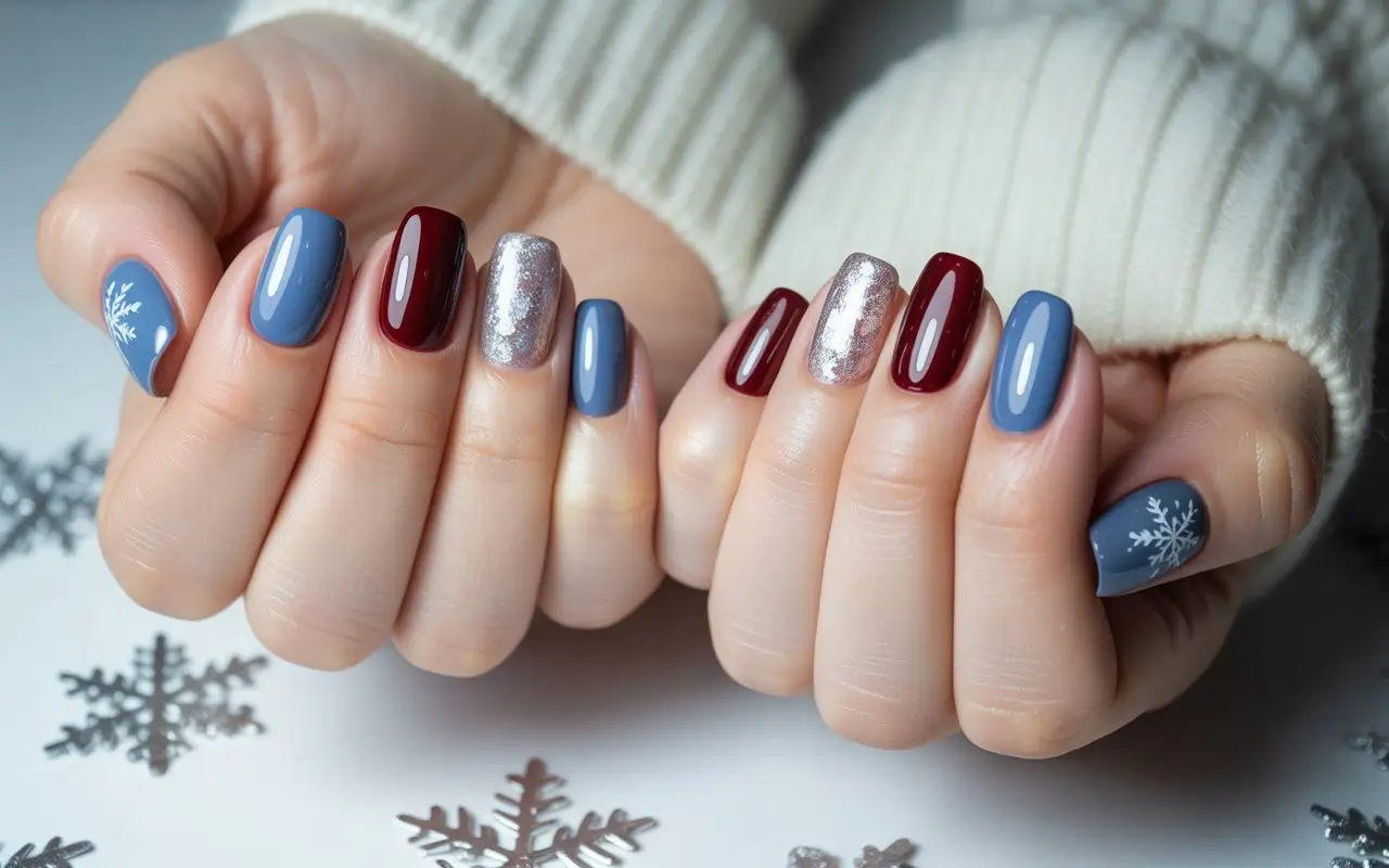 ТОП-40 Коротких Гель-Нігтів 2026: Найкращі Дизайни та Кольори для Зими