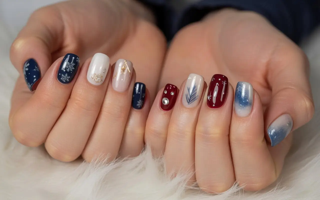 ТОП-40 Коротких Гель-Нігтів 2026: Найкращі Дизайни та Кольори для Зими