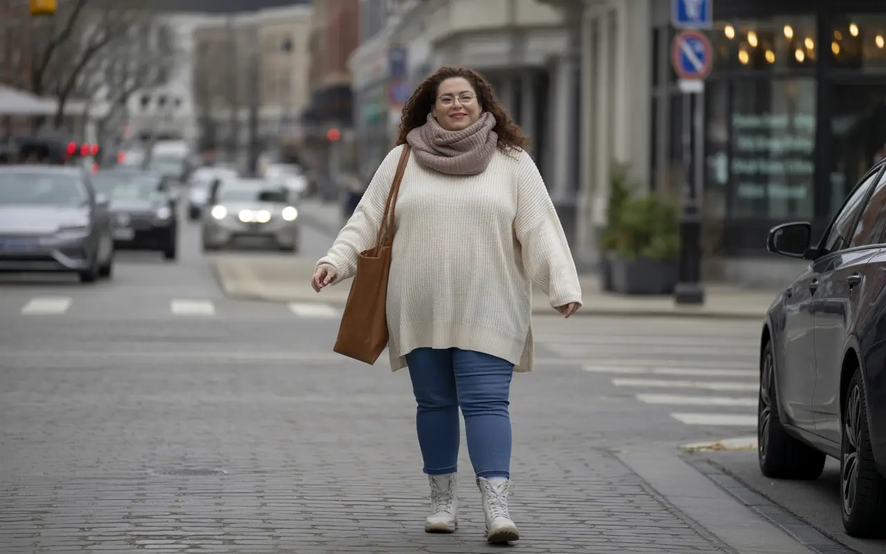 Ваш ідеальний зимовий капсульний гардероб 2026 для пишних жінок: 50 натхненних образів!