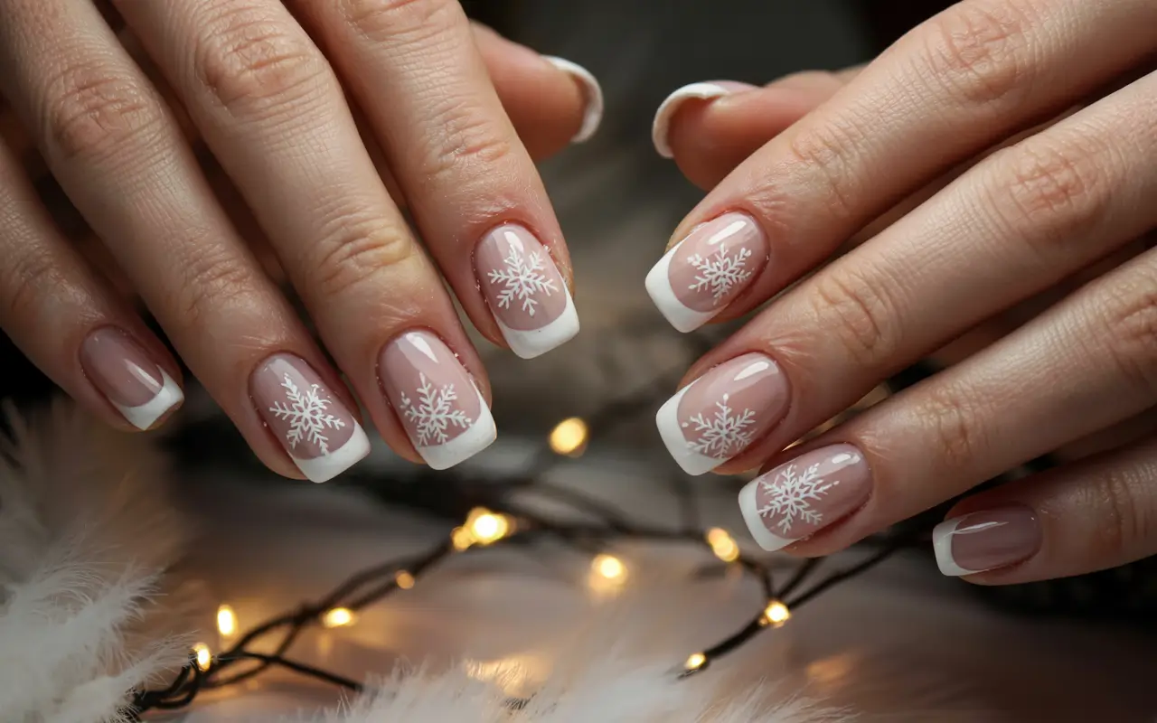 47 ідей для зимового французького манікюру 2026: Відкрийте секрети стильних нігтів цього року!