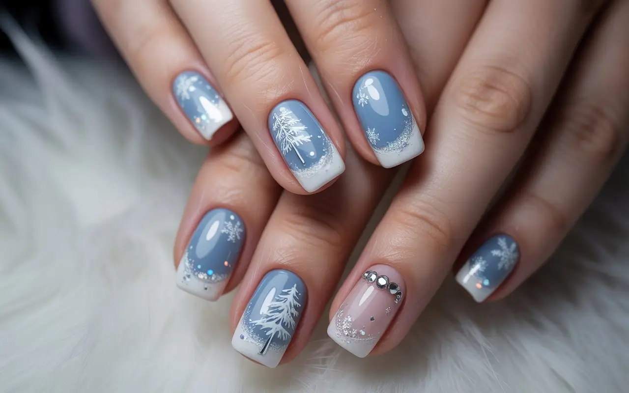 Манікюр Зимових Гель-Нігтів 2026: 50 Ідей для Вашої Краси