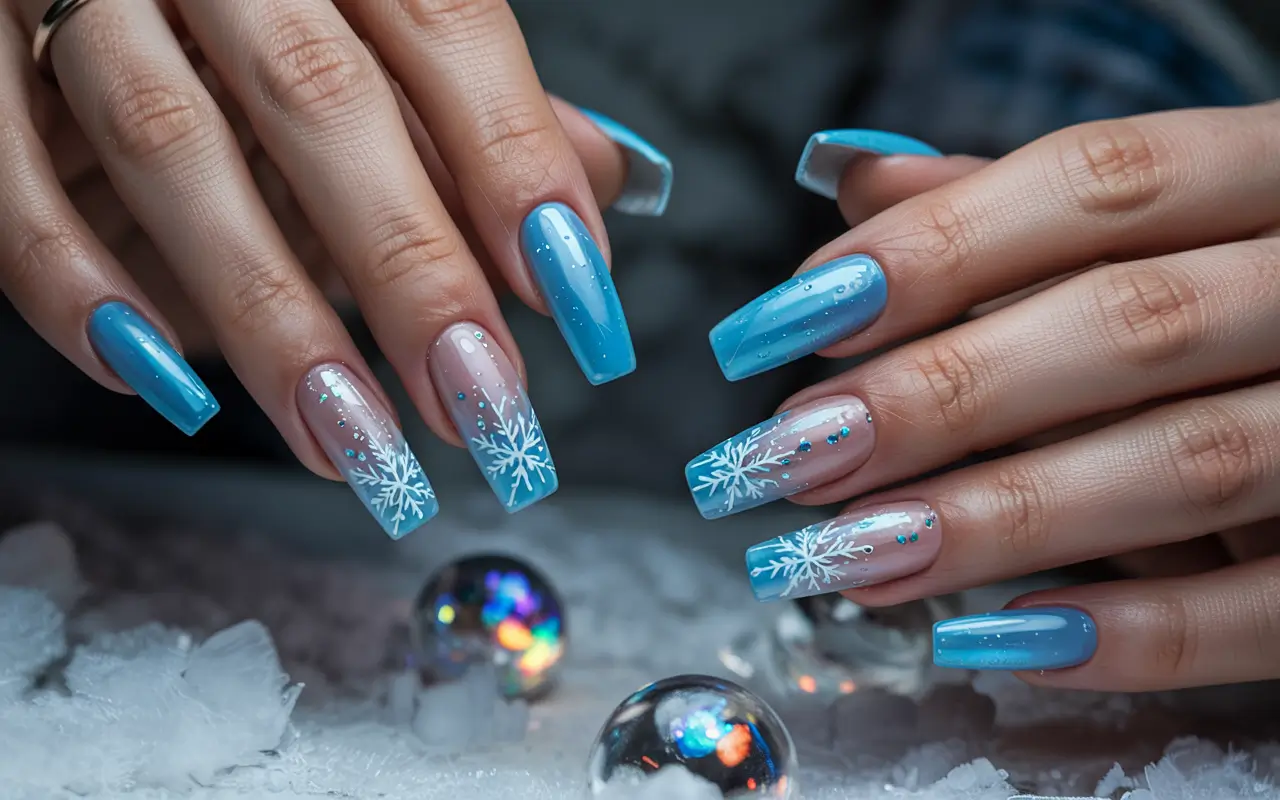 Феєрія 2026: 53 Неперевершені Ідеї для Ваших «Зимових Нігтів»