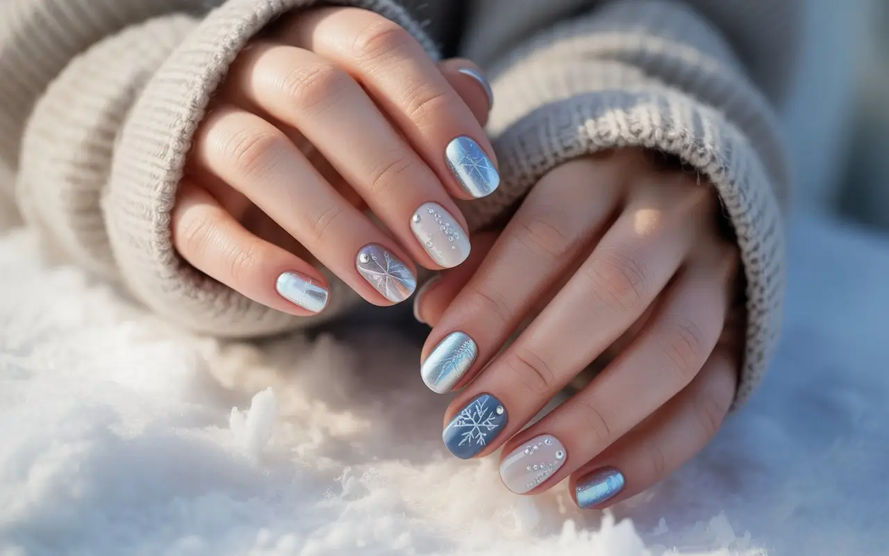 Відкрийте 48 Чарівних Ідей: Зимові Нігті Інспо 2026 для Вашого Ідеального Завершення Зими!