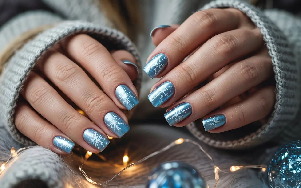 Зимові нігті 2026: 53 Ідеї Розкішного Манікюру для Холодної Зими