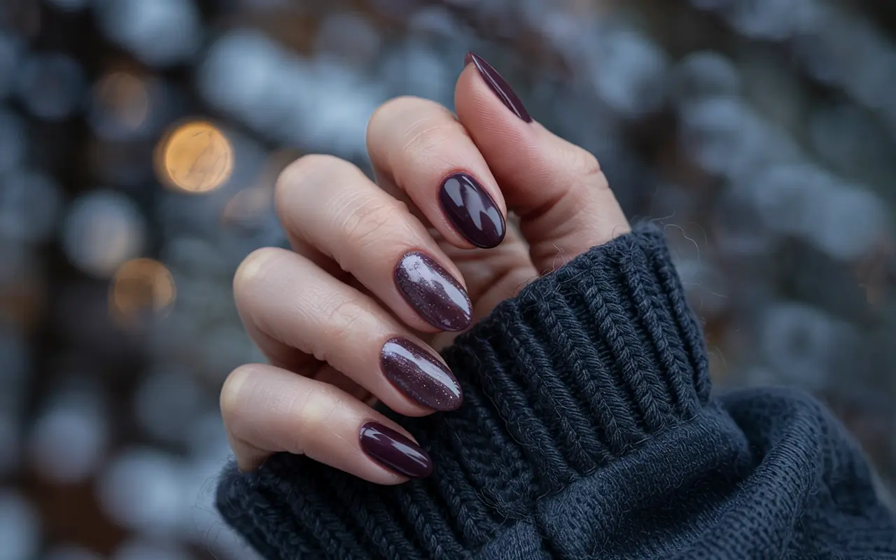 57 Вишуканих Ідей: Темний Зимовий Манікюр 2026 для Вашого Неперевершеного Образу!