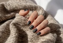 Ваші Нігті в Тренді: 57 Ідей Темного Зимового Манікюру 2026