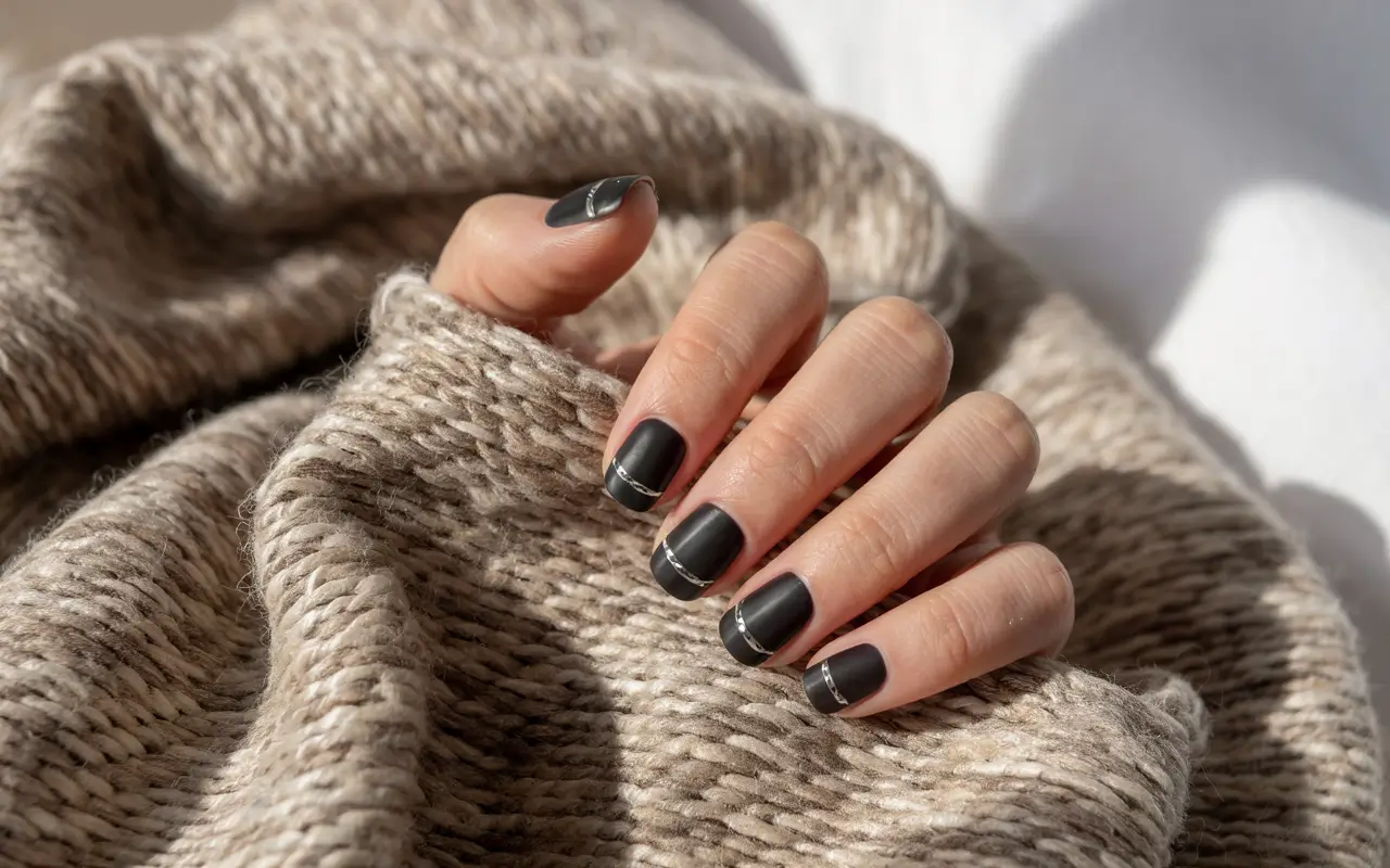 Ваші Нігті в Тренді: 57 Ідей Темного Зимового Манікюру 2026