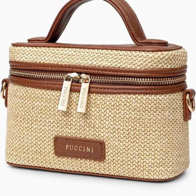 bag Жіноча сумка-кошик з плетенки Puccini UA $2949