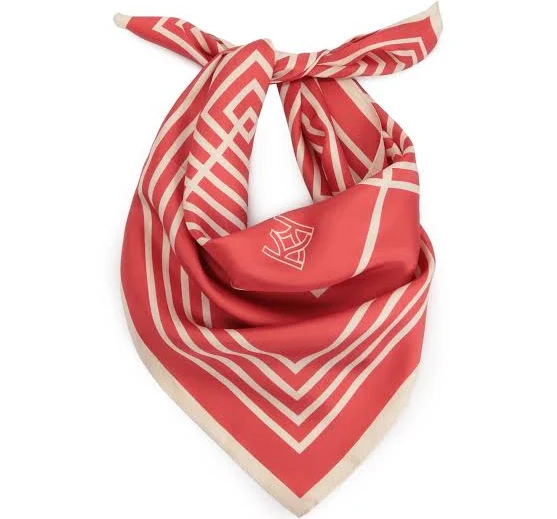 accessory Червона шовкова хустка Kazar $2999