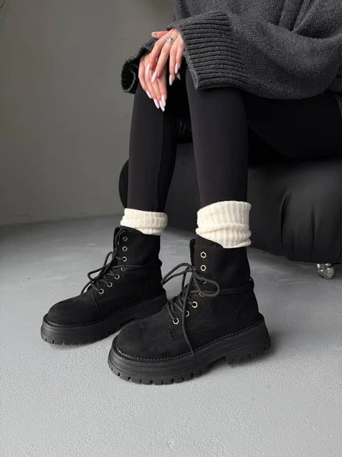 shoes Черевики на масивній підошві, Чорний, 41 Asidada UA $1400