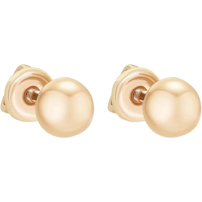 accessory Сережки-гвоздики "Кулі" з червоного золота AURUM jewelry $7798