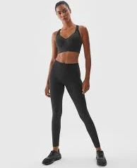 leggings Жіночі легінси для тренувань з високою посадкою - чорний 4F UA $899.9