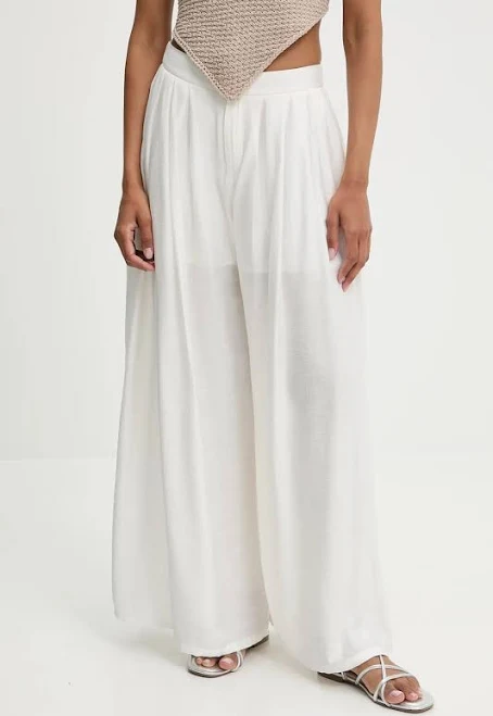 pants Штани Answear.LAB колір білий широке висока посадка answear.ua $1679