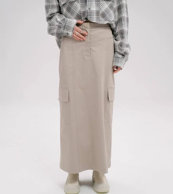 skirt Бежева максі спідниця Arbor sil-wear.com $1800