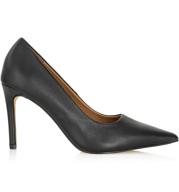 shoes Чорні шкіряні жіночі туфлі на підборах BUTYD-1131-99 ochnik.ua $2799