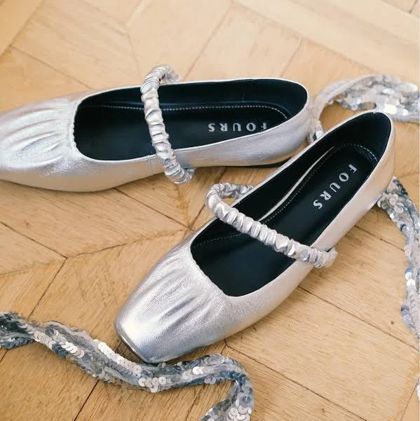 shoes Балетки у срібному кольорі Fours Shoes &ndash; купити взуття fours-shoes.com $2080