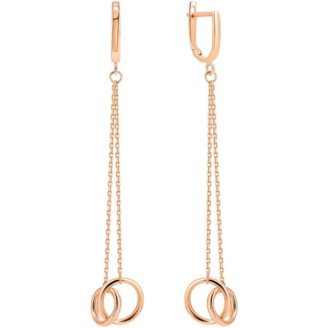 accessory Золоті сережки-підвіски Купити. Знижки. gold. 585. Золота Країна. Золотий Вік Золота Країна $15836
