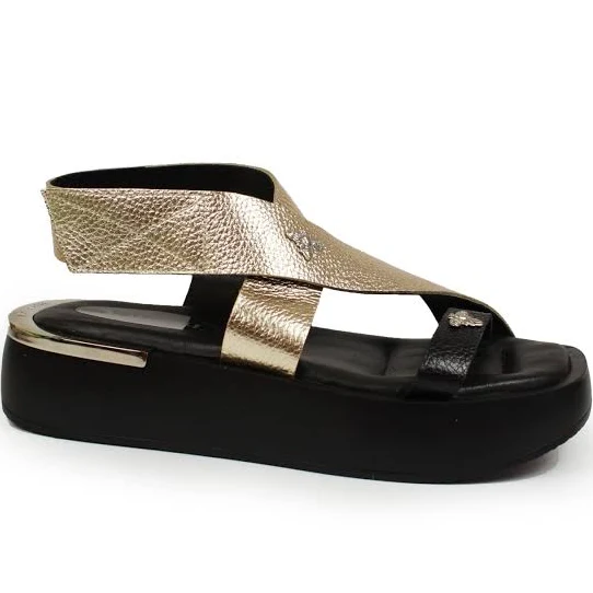 shoes Шкіряні Жіночі Сандалії It-girl (065-SC824-133-62) колір золотий Intertop.ua $2190