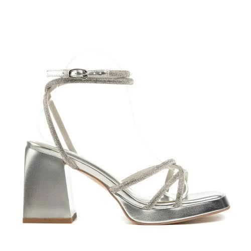 shoes Босоножки жіночі сріблясті декоровані стразами Marigo 1335Л-В marigo.in.ua $1695