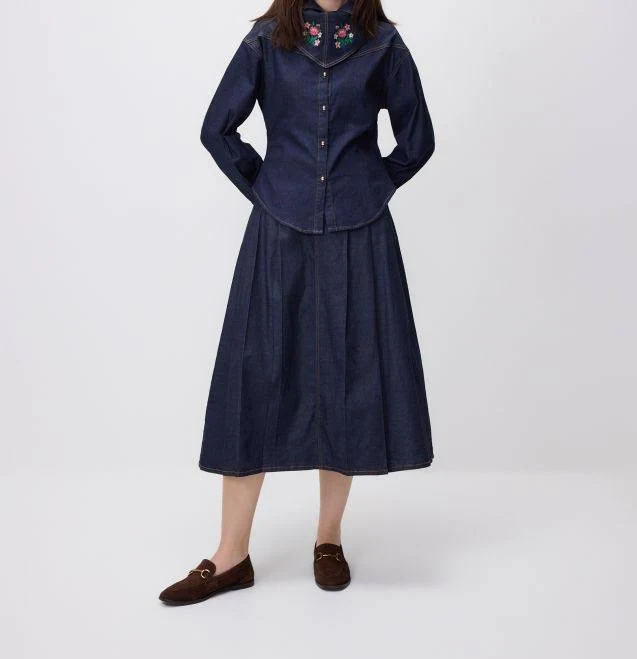 skirt Reserved Джинсова спідниця міді Reserved $1999
