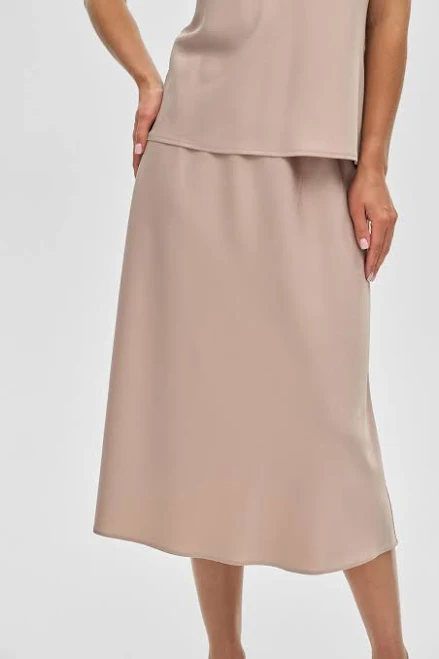 skirt Бежева шовковиста спідниця Olga Egorova $1290