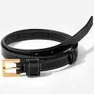 accessory Ремінь Чорний Шкіряний kachorovska.com $2100