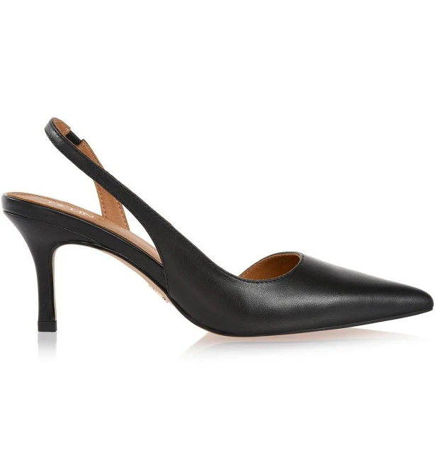 shoes шкіряні туфлі на підборах із відкритою п&rsquo;ятою ochnik.ua $2869