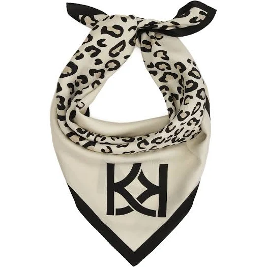 accessory Шовковий шарф з леопардовим принтом Kazar $2999