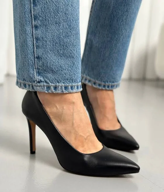 shoes Човники жіночі шкіряні чорні 3605 Maletskiy $3590