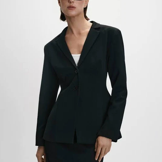 blazer Жакет приталений чорний cici-coco.com.ua $4300