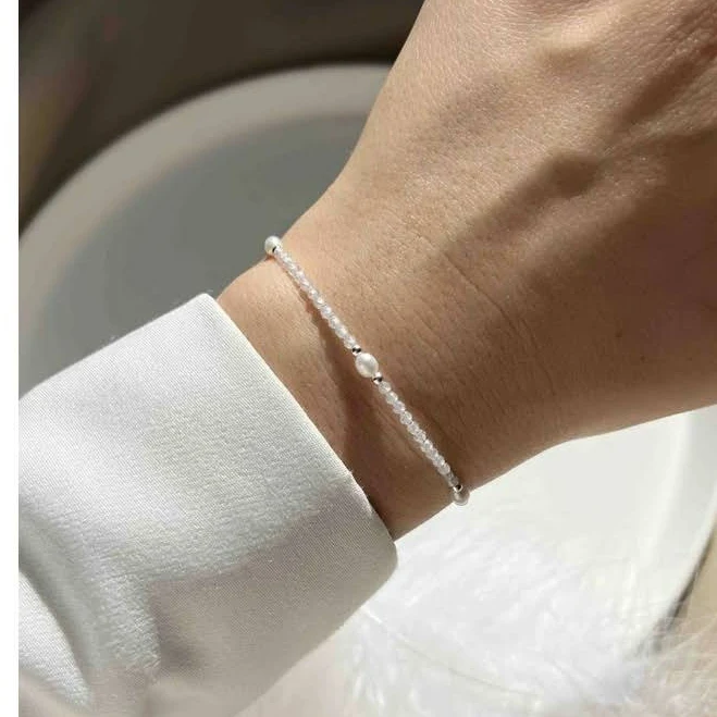 accessory Білий браслет з перлинами 5087. Біжутерні браслети ROZETKA $598