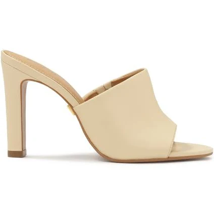 shoes Яскраві шкіряні мюлі на підборах Kazar $6099