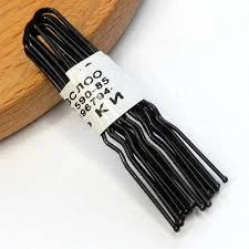 accessory Шпильки для волосся 7 см, чорний (10 шт) Мельница-рукодельница $8