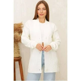top Молочний в'язаний кардиган kramnychka.icu $750