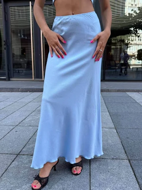 skirt Спідниця максі льон alish-brand.com.ua $890