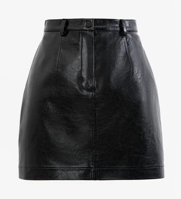 skirt Gepur Чорна спідниця міні з екошкіри gepur.com $3199
