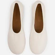 shoes Балетки Lory молочні шкіряні kachorovska.com $1890
