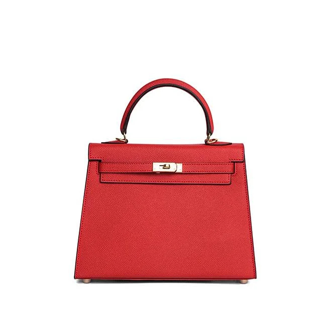 bag Mini Kelly Leather Bag. Жіноча сумка червона з натуральної шкіри runabags.com.ua $2990