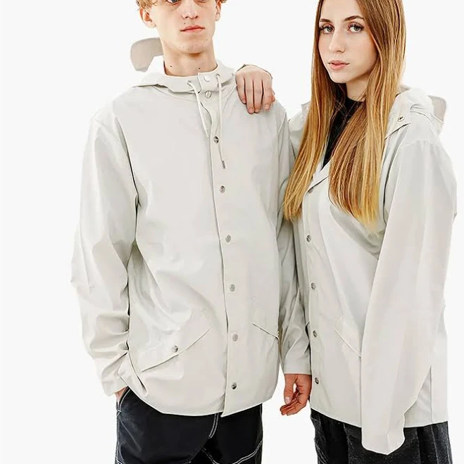 jacket Куртка унисекс Rains Jacket White (1201-OFFWHITE) idealsport.com.ua $2169